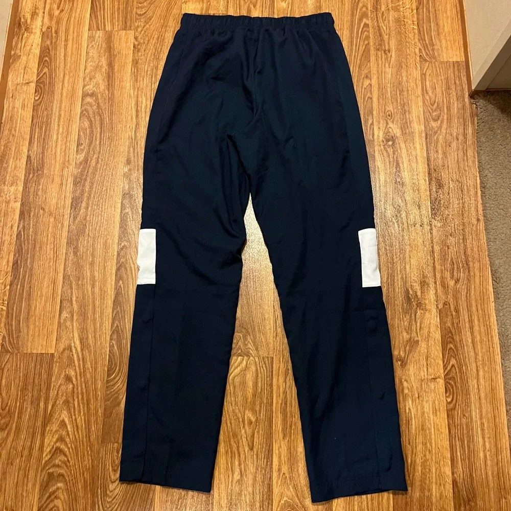 Nike‎ Form Dri-Fit Track Pants Men Large Navy Blue Training Athletic Mesh Lined